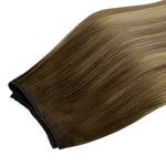 Bleach Blonde Balayage (3/8/613) Sew-In Weft Hair Extensions (80g-120g)_100% Remy Human Hair.