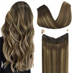 Wire Hair Extensions-sale_100% Remy Human Hair.