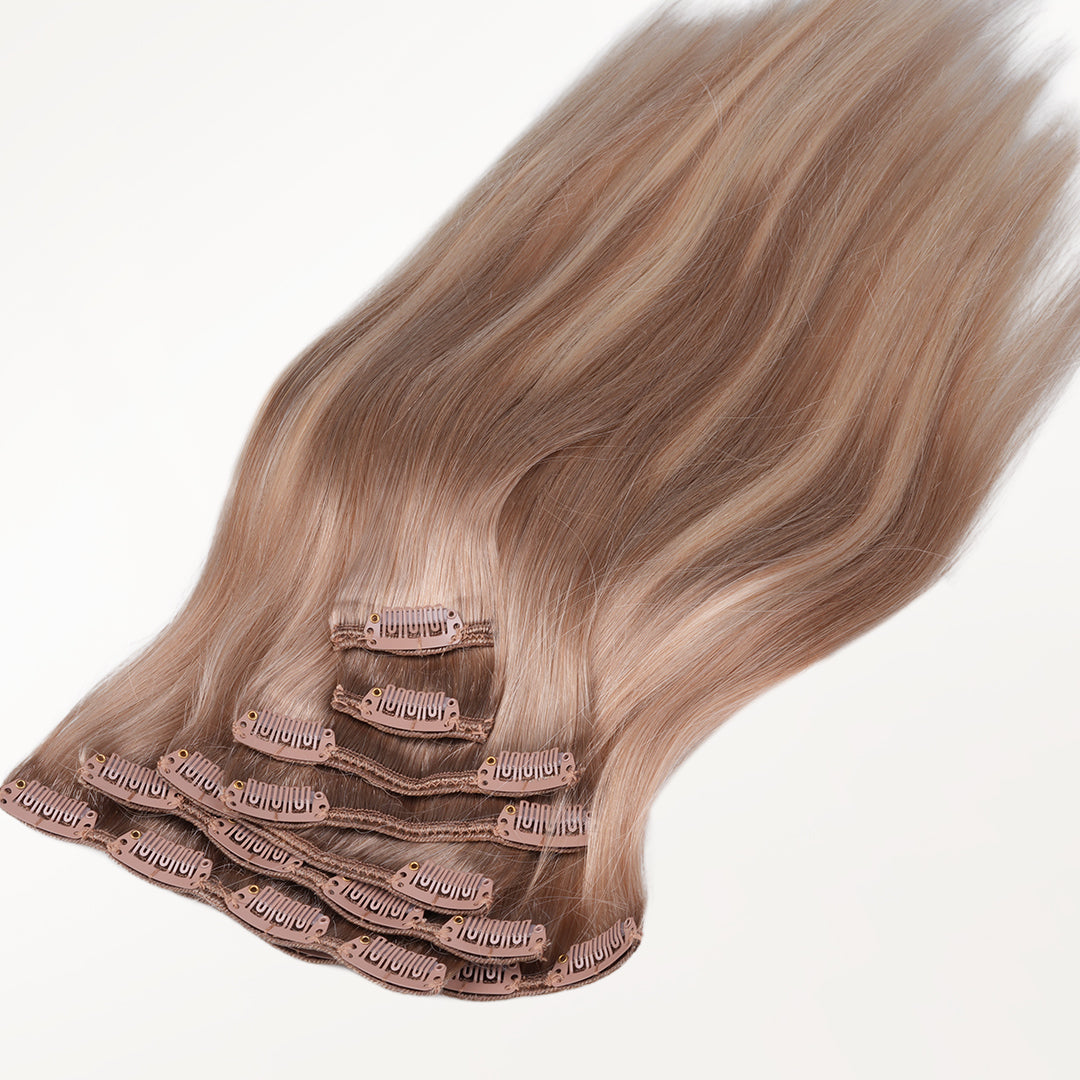 GOO GOO Clip-Ins_100% Remy Human Hair.