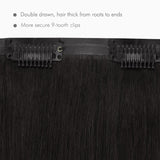 Seamless Clip ins-clearance_100% Remy Human Hair.