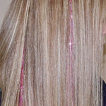 Hair Tinsel Clip In_100% Remy Human Hair.