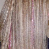Hair Tinsel Clip In_100% Remy Human Hair.