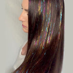 Hair Tinsel Clip In_100% Remy Human Hair.