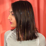Hair Tinsel Clip In_100% Remy Human Hair.