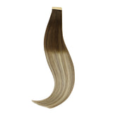 Tape-Ins Hair Extensions_100% Remy Human Hair.