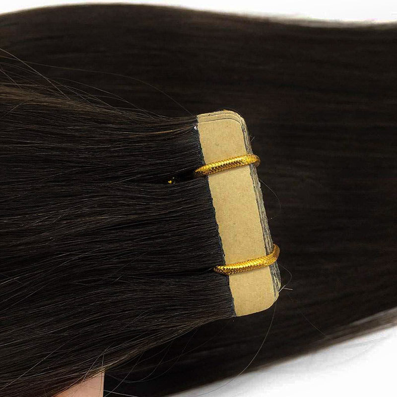 Tape-In Hair Extensions_100% Remy Human Hair.