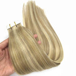 Tape-Ins Hair Extensions_100% Remy Human Hair.
