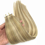 Tape-Ins Hair Extensions_100% Remy Human Hair.