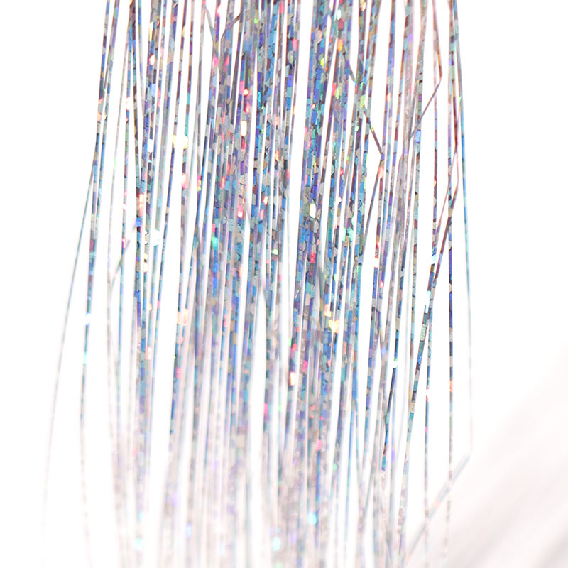 Hair Tinsel Clip In_100% Remy Human Hair.