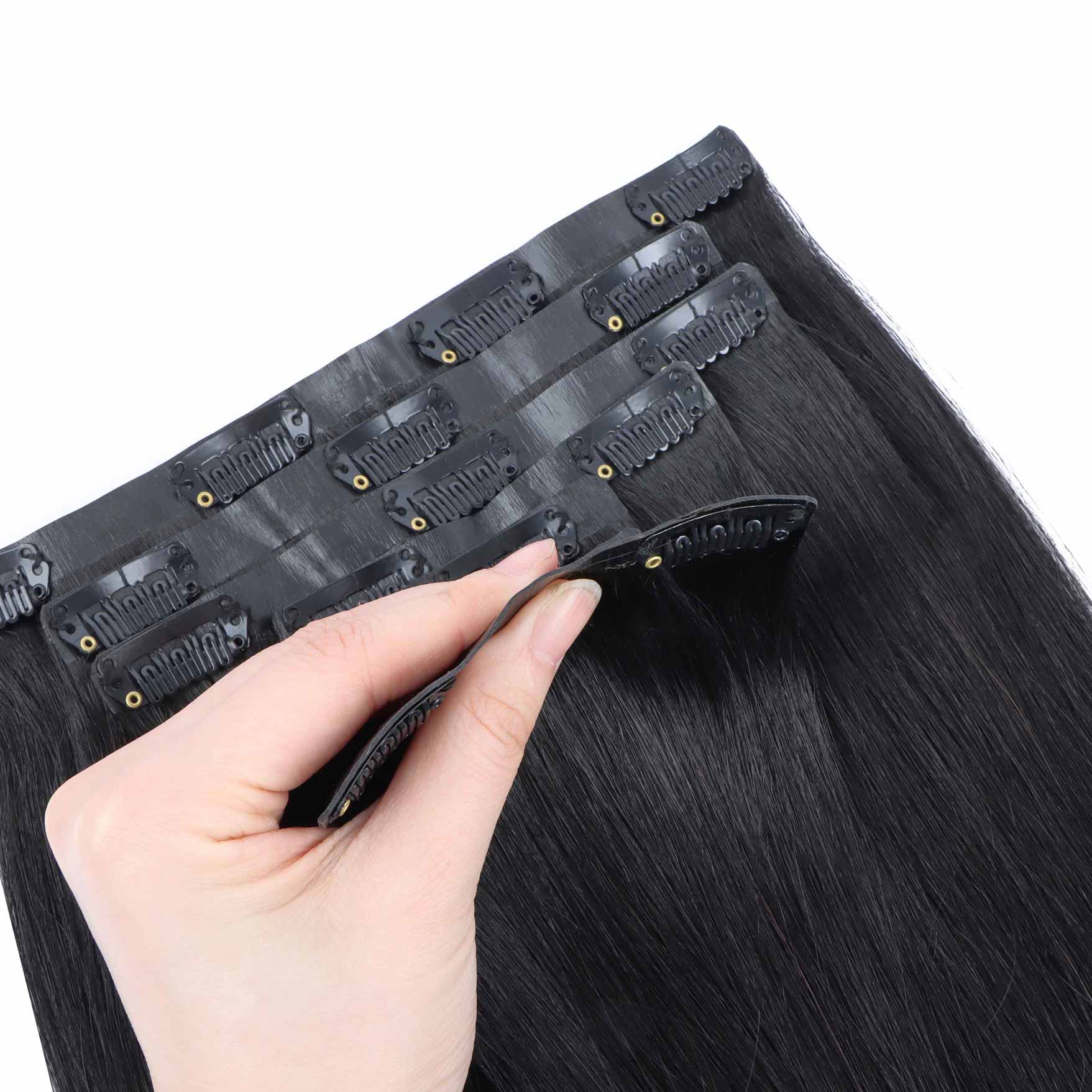 Seamless Clip-Ins_100% Remy Human Hair.